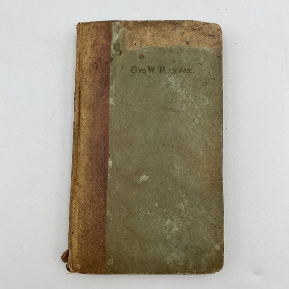 Lot of 5 Vintage Old Rare Antique Hardcover Softcover Books 1800s Read - Picture 2 of 16